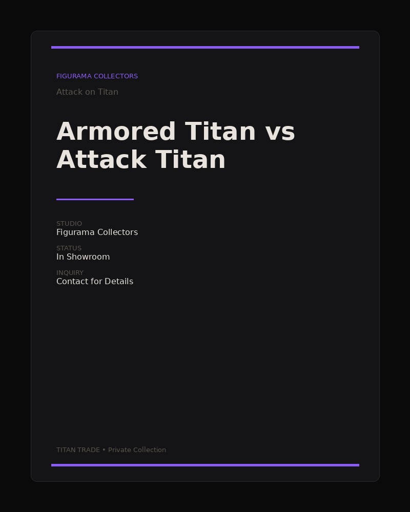 Armored Titan vs Attack Titan