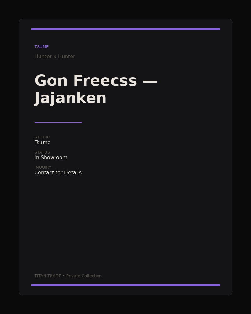 Gon Freecss — Jajanken