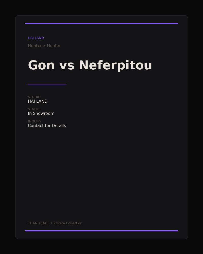 Gon vs Neferpitou