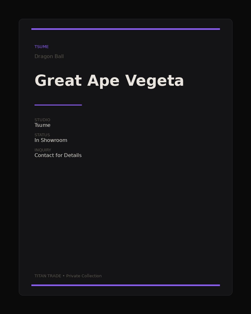 Great Ape Vegeta