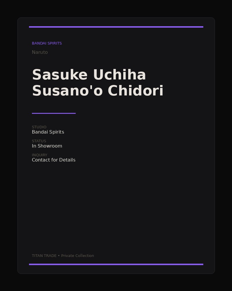 Sasuke Uchiha Susano'o Chidori