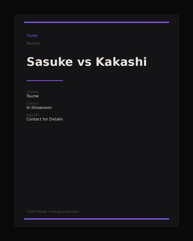 Sasuke vs Kakashi