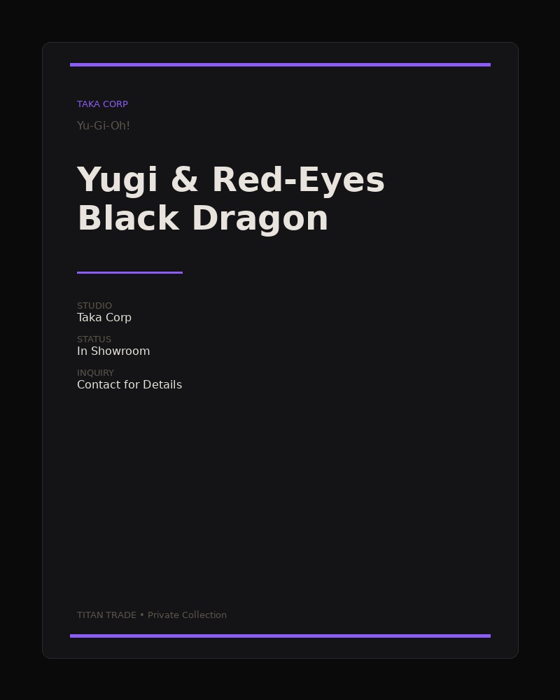 Yugi & Red-Eyes Black Dragon